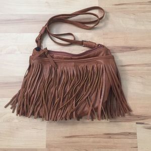 Fringe crossbody