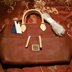 Dooney & Bourke Leather Satchel (medium)