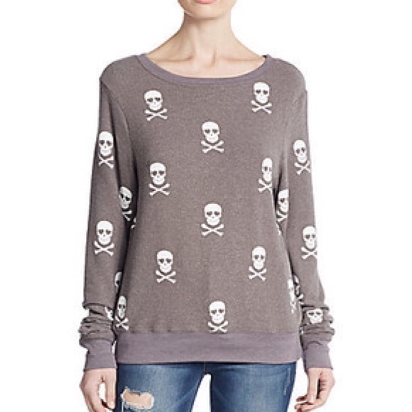 Wildfox Sweaters - Wildfox Skulls Jumper