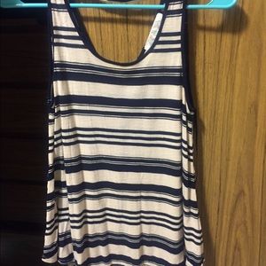 Striped tank top