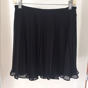 Madewell chiffon mini skirt
