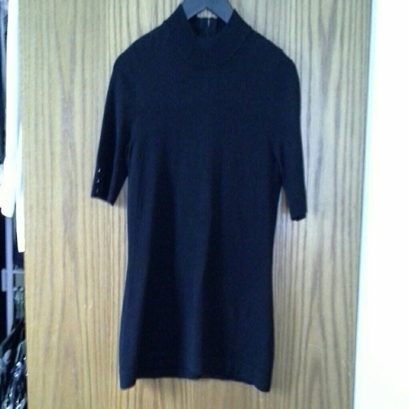 [RE-LISTED] NWT black mock neck sweater sz XS - Picture 2 of 4