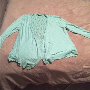 Light blue cardigan