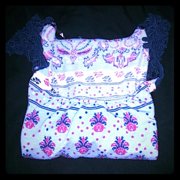 Blue printed tank