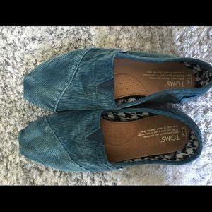Blue Toms Shoes