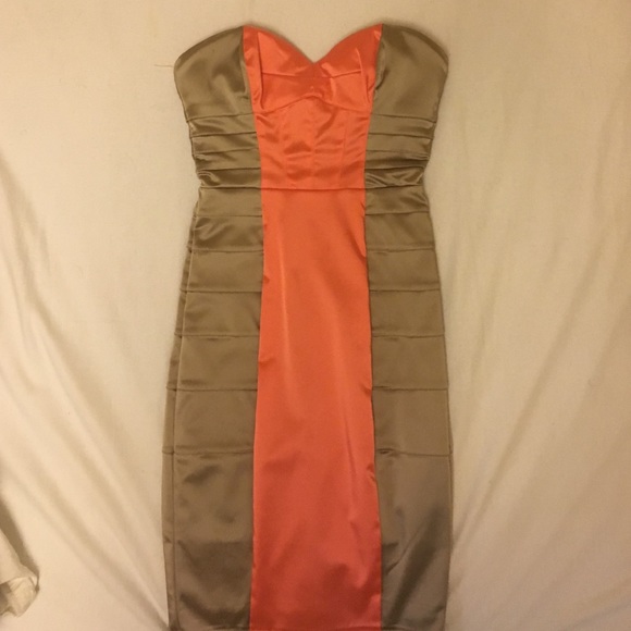 Bebe strapless dress