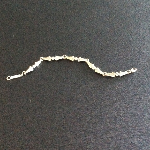 Napier Silver Rhinestone Bracelet