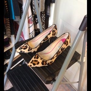 Boden Shoes - BODEN Pony Hair Leopard Heels Boden Shoes - BODEN Pony Hair Leopard Heels