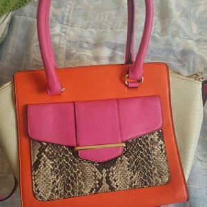 Beautiful multi color Aldo handbag