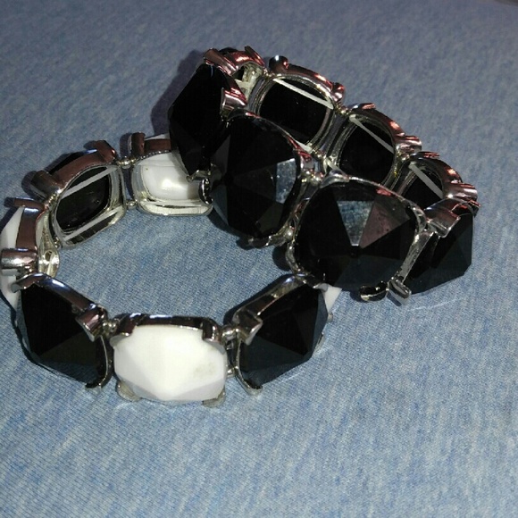 SOLD - 2 Statement Bracelet Set - Picture 3 of 4