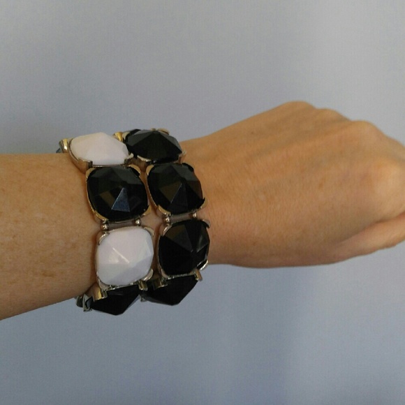 SOLD - 2 Statement Bracelet Set - Picture 4 of 4