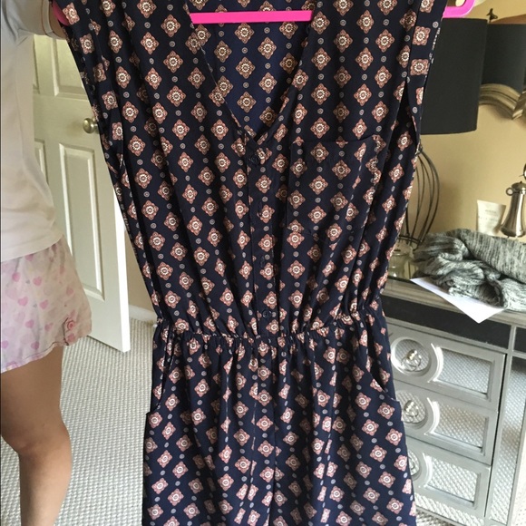 Printed Romper