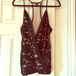 SOLD. 🎉SALE🎉Sexy EXPRESS back lace top