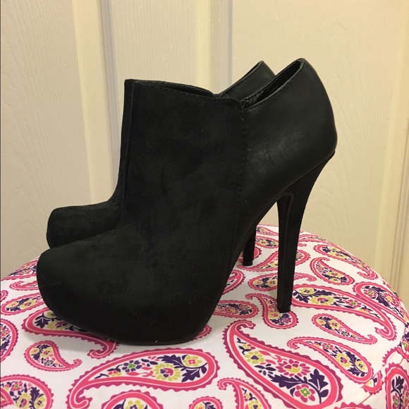 Black booties