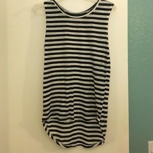 B&W Stripped We The People muscle tanks