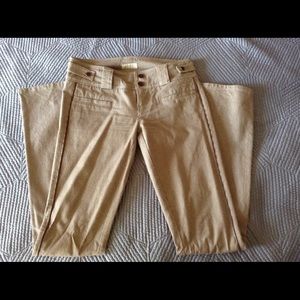 Seven For All Mankind Tan/Brown stripped Jean.