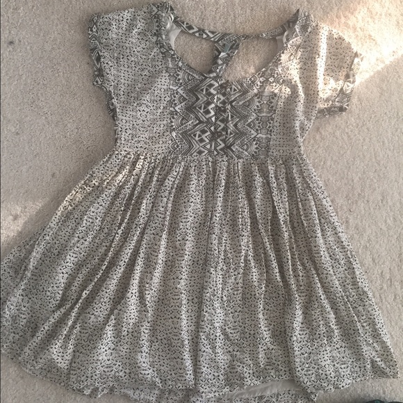 Free People Open Back Dress