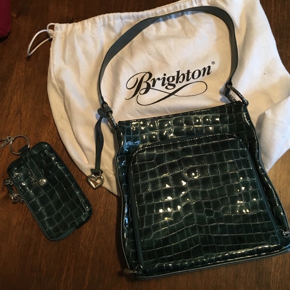 Brighton handbag with attaching coin purse/wallet.