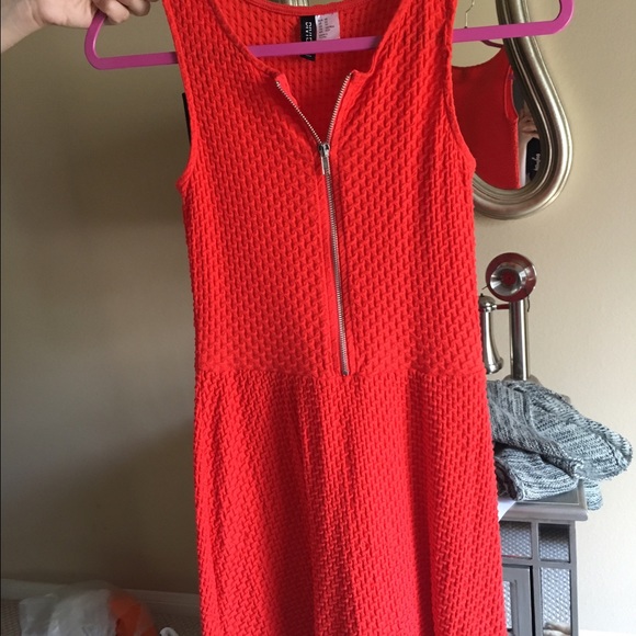 Bright Orange Dress