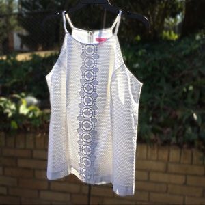 Lily Pulitzer Annabelle Halter Top - White