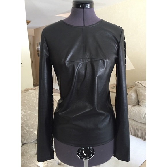 BCBGMaxAzria Tops - BCBGMAXAZRIA Callan Mixed materials *WEEKEND SALE*