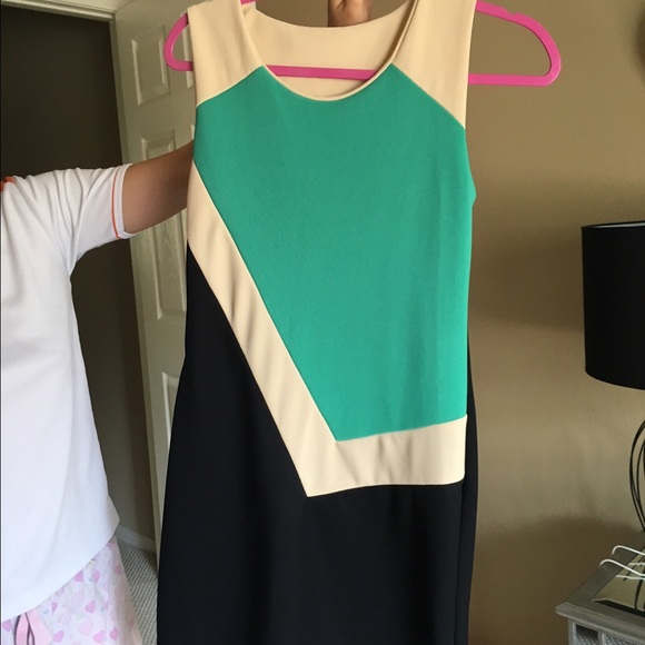Colour Block Dress