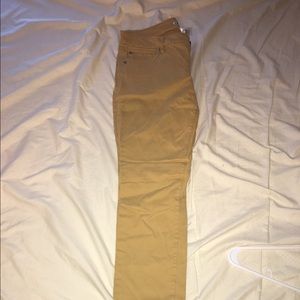 Mustard colored jeans