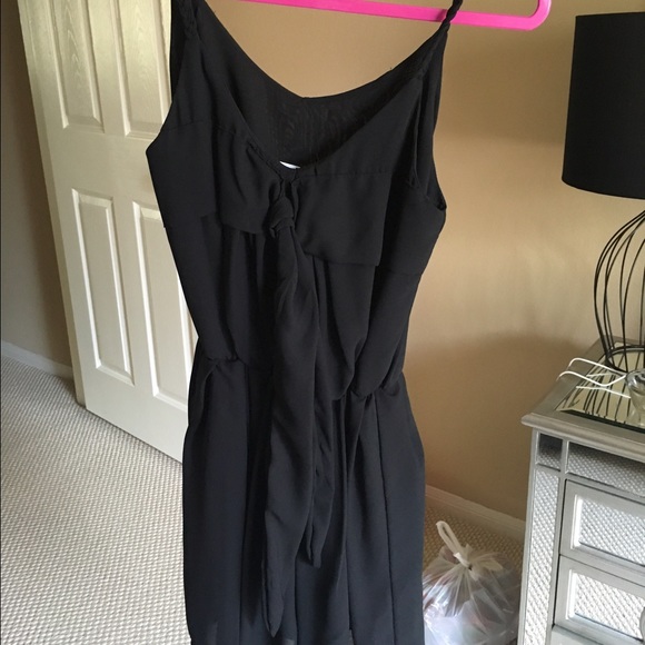 Black Chiffon Dress