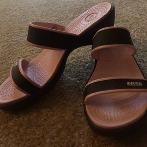 Crocs sandals size 8