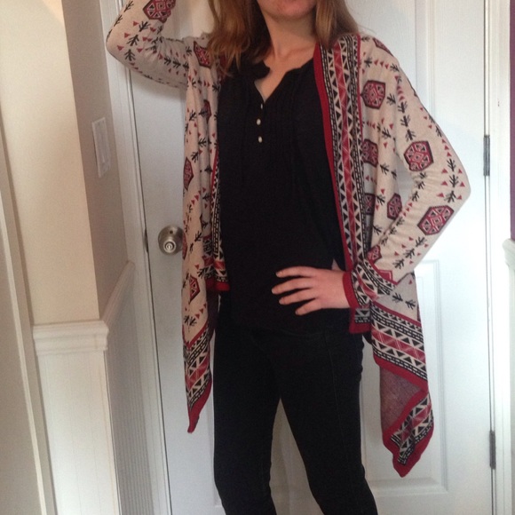 Tribal pattern Cardigan