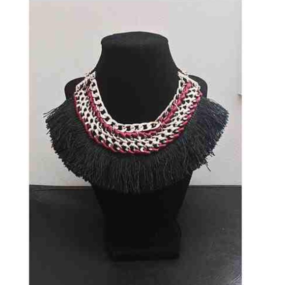 Fringe Necklace Set