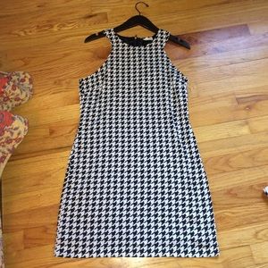 Houndstooth dress