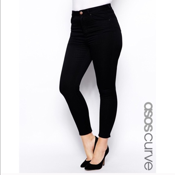 ASOS CURVE RIDLEY ANKLE GRAZER JEAN