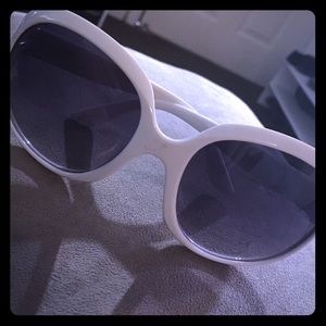 White sunglasses