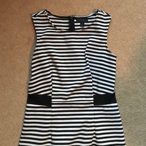 Black and white dress