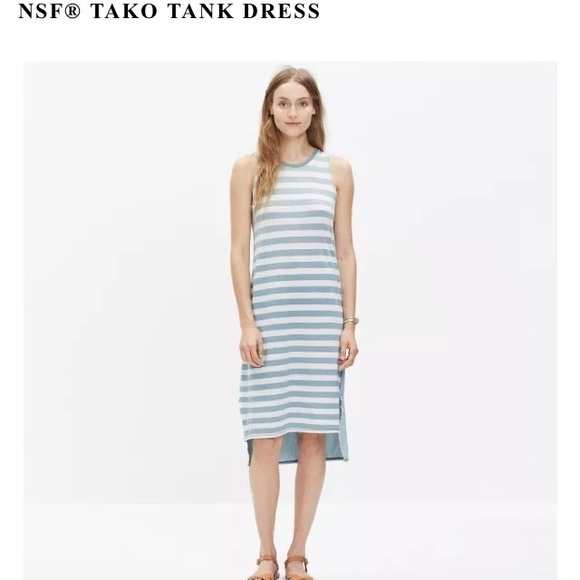 NSF Tako Dress - Sold Out at Madewell Small NWT
