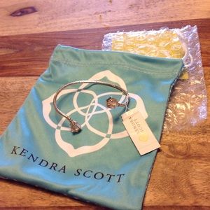 Kendra Scott - JAMIE ROSE GOLD BRACELET IN CLEAR