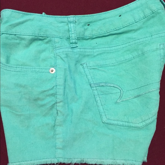 American Eagle shorts Size 4 Turquoise - Picture 1 of 4