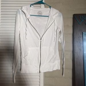 White thin jacket