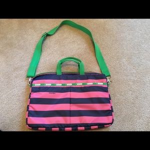 *****SOLD***** LeSportSac 15" laptop bag, new!