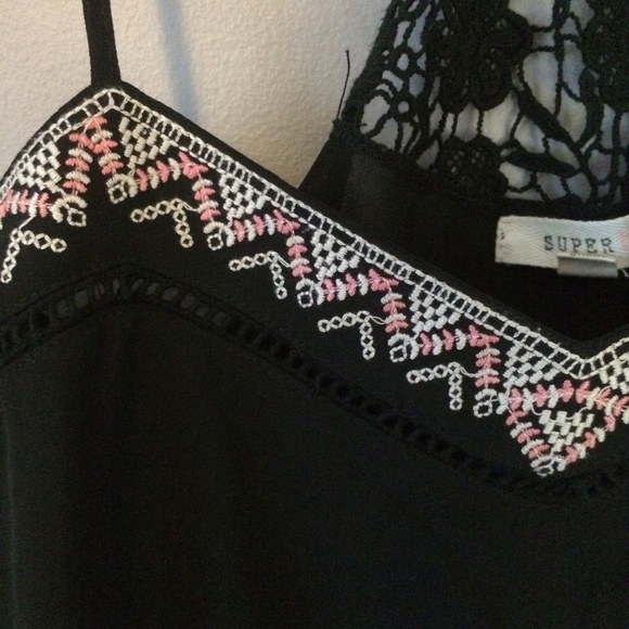 Pacsun black peplum top - Picture 3 of 4