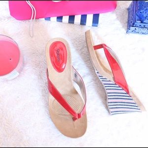 Style&Co nautical wedge Sandel CHICKLET