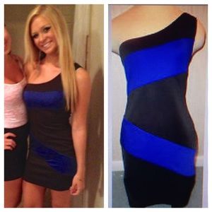 One Shoulder Bodycon Dress