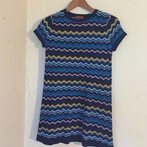 Missoni Short Sleeve Sweater Dress