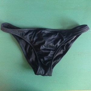 VS rouched cheeky shimmer bikini swim bottom