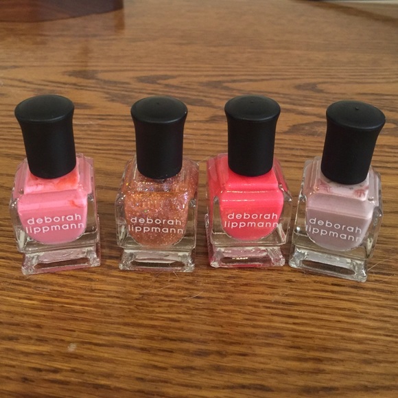 Brand new Deborah Lippmann mini nail polishes