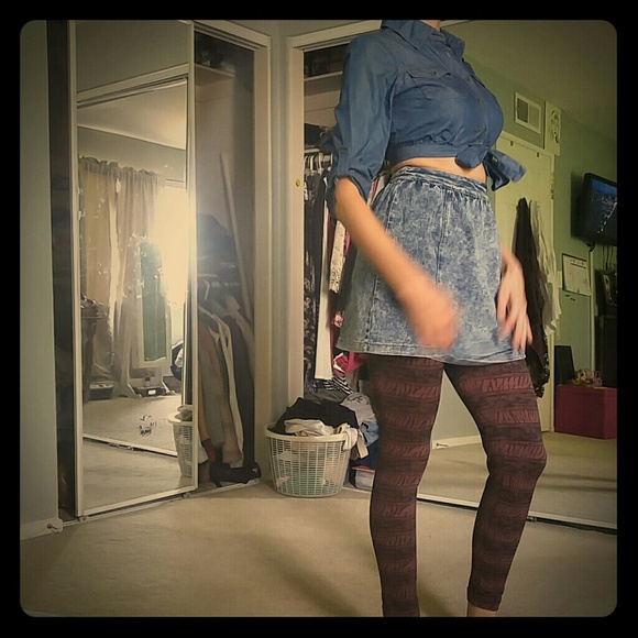 Jean skirt - Picture 1 of 2