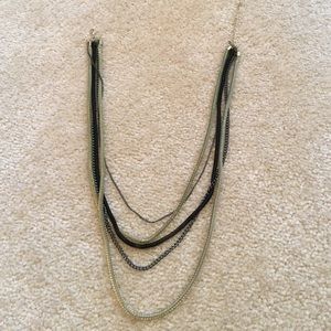 Banana Republic layered chain necklace