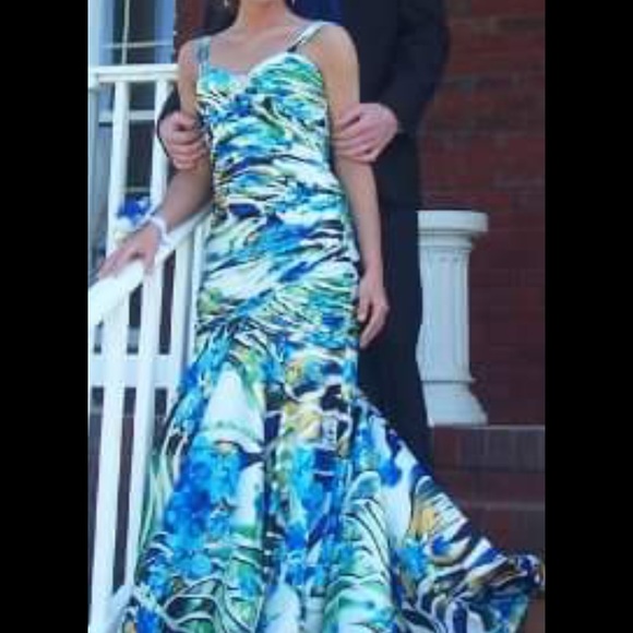 Mermaid Prom Dress - Picture 4 of 4