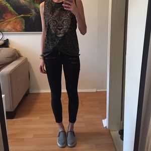 J.Crew Moto Toothpick Jeans - Size 24